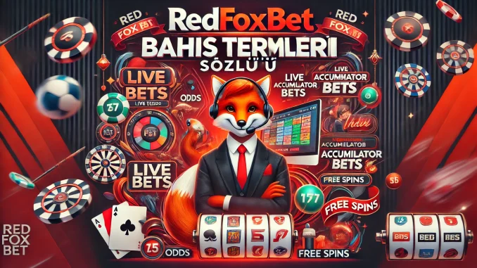 Redfoxbet Bahis Terimleri Sözlüğü