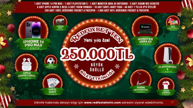 Redfoxbet Yılbaşı Etkinliği